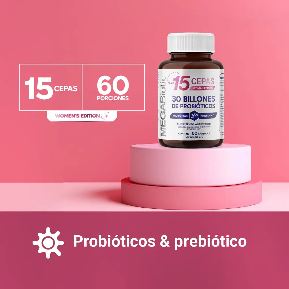 Woman Edition 15 cepas | 30 Billones de Probióticos