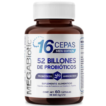 Men Edition 16 cepas | 52 Billones de Probióticos