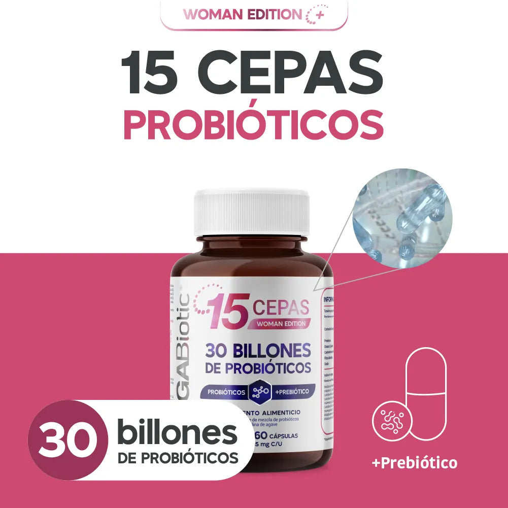 Woman Edition 15 cepas | 30 Billones de Probióticos