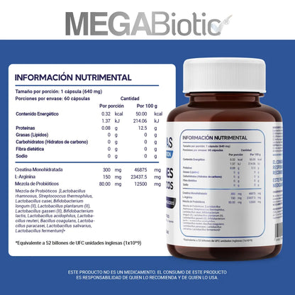 Men Edition 16 cepas | 52 Billones de Probióticos