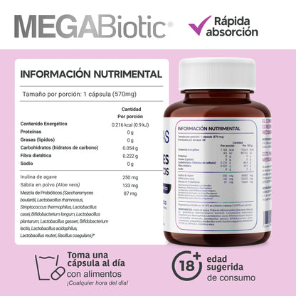 11 cepas | 60 Billones de probióticos